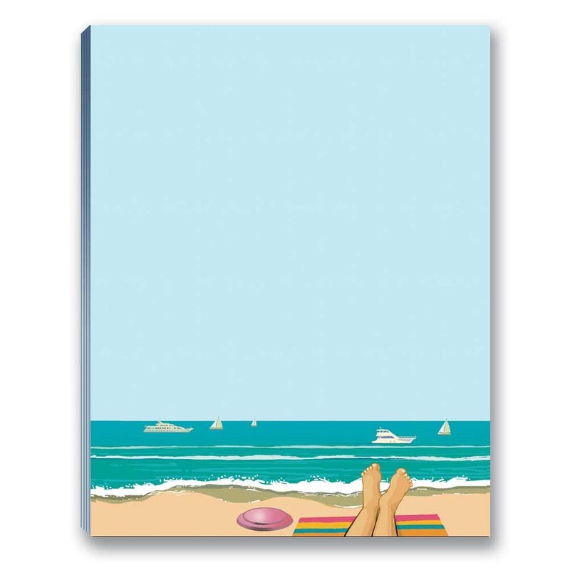Stonehouse Collection Beach & Ocean Notepads - 4 Assorted Notepads - USA Made - Image 4